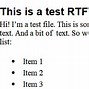 Apa Itu File Format Rtf